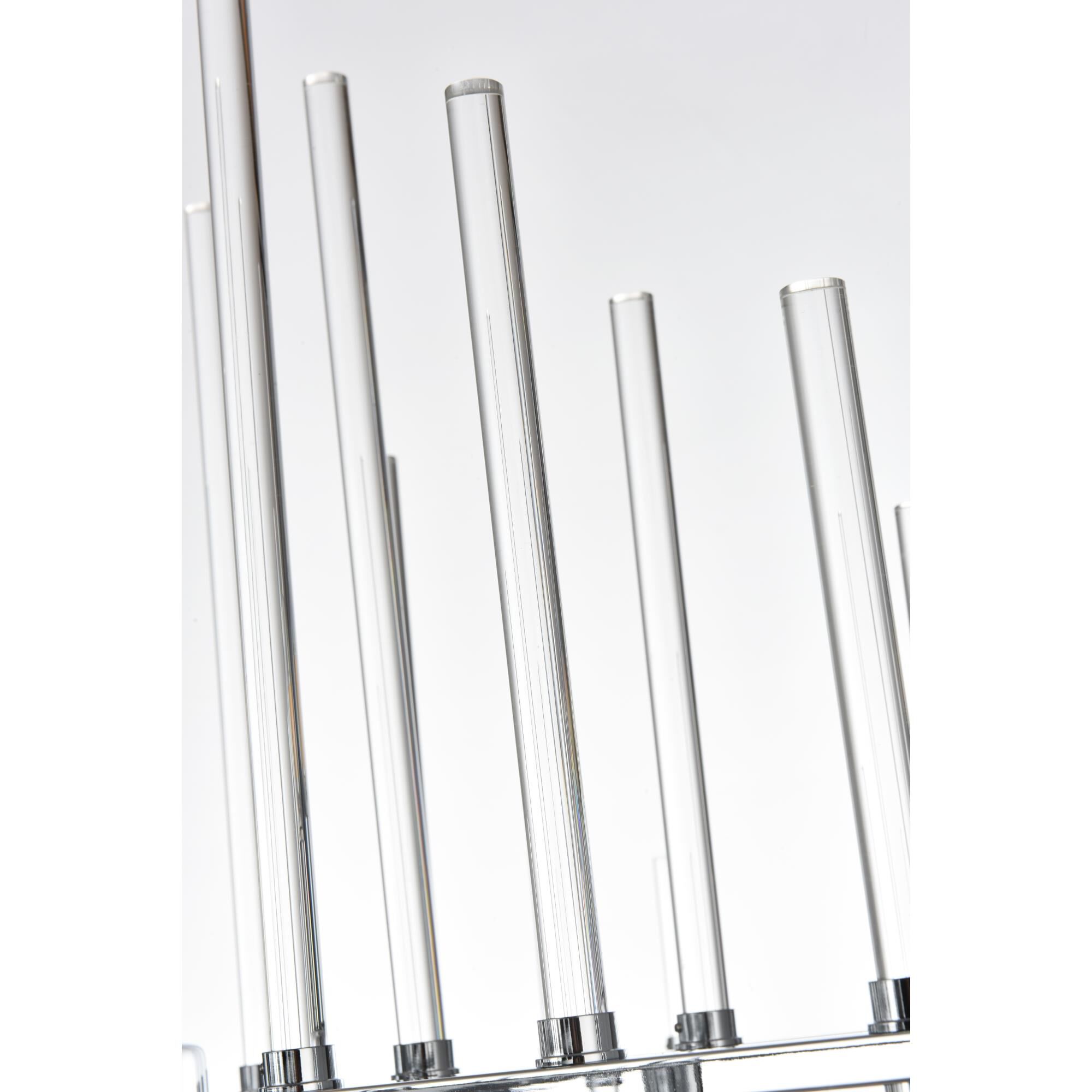 Sienna 31 Inch 8 Light Chandelier by Elegant Lighting