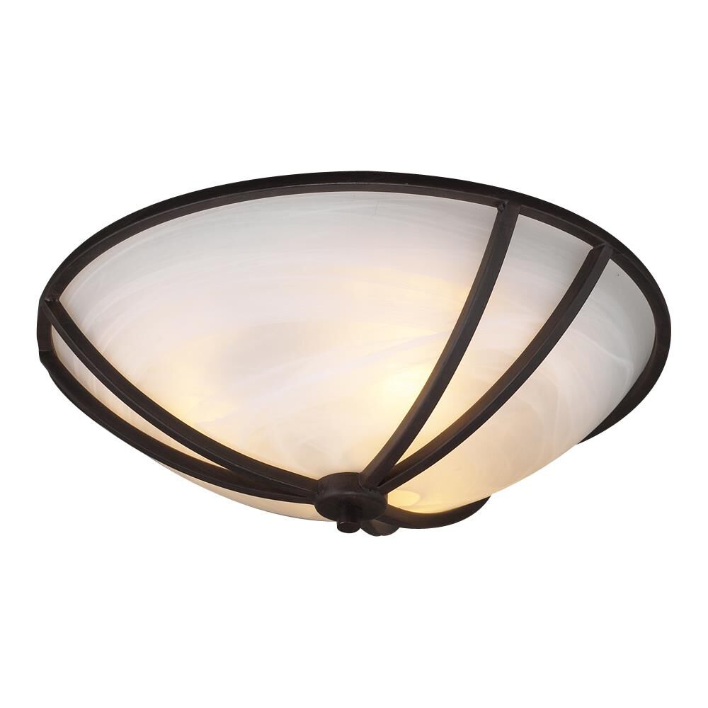 Highland 16 Inch 3 Light Flush Mount by PLC Lighting - Clearance Special