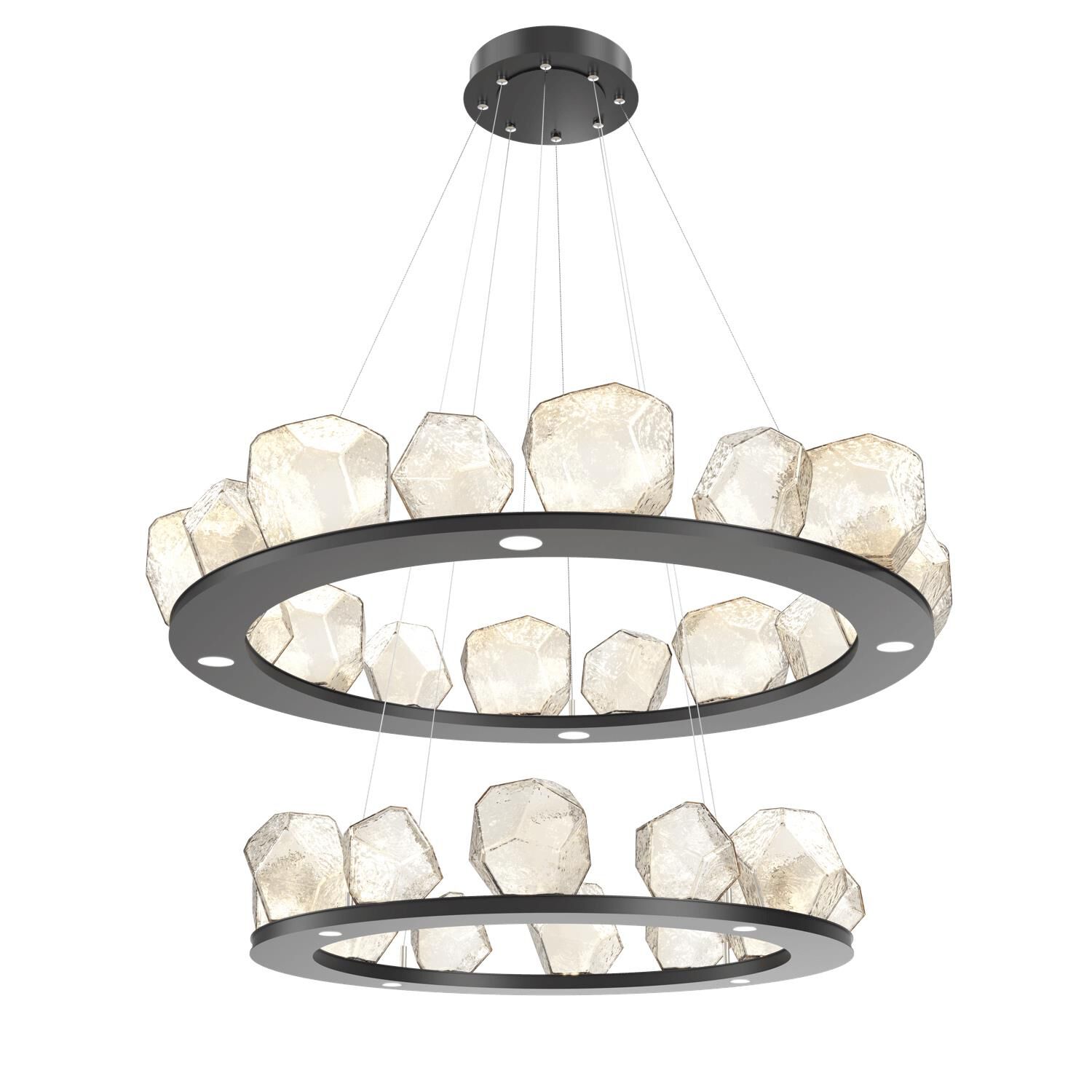 Gem 48 Inch 36 Light LED Chandelier by Hammerton Studio