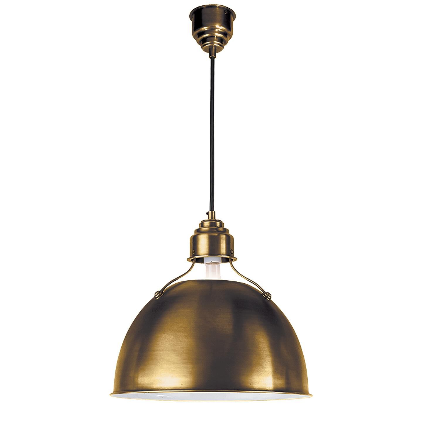 Visual Comfort Signature Collection Thomas O'Brien Eugene 15 Inch Large Pendant - Clearance