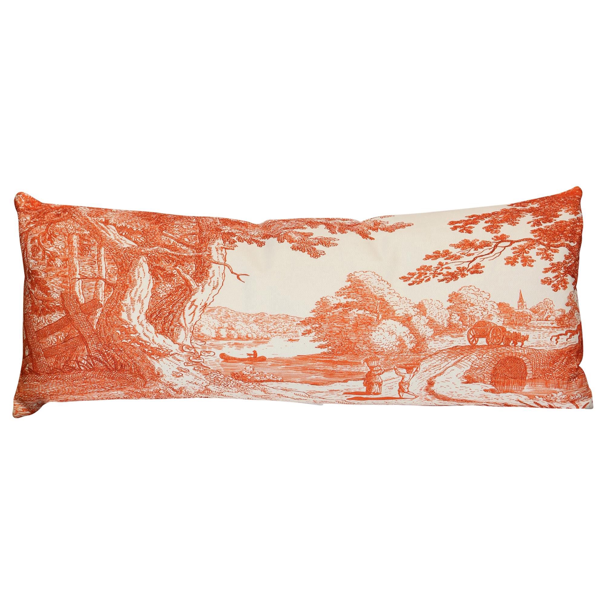 Dann Foley Reverie Toile 36 Inch Decorative Pillow by Stylecraft