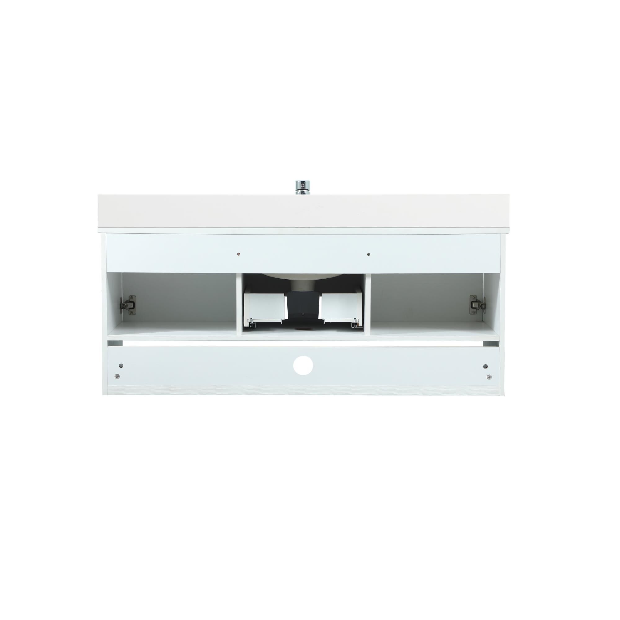 Shown in White finish