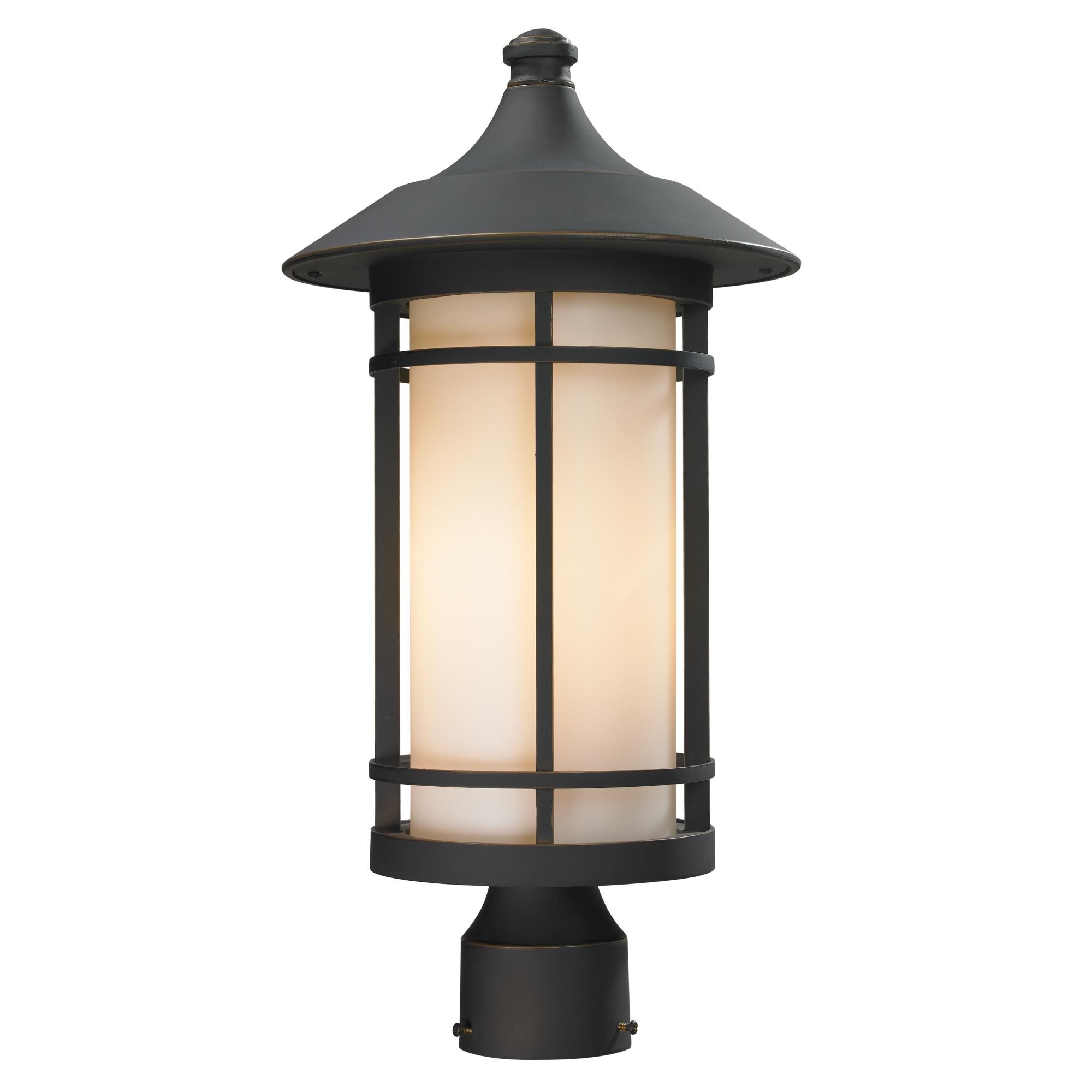 Z-Lite Woodland 20 Inch Tall Outdoor Post Lamp