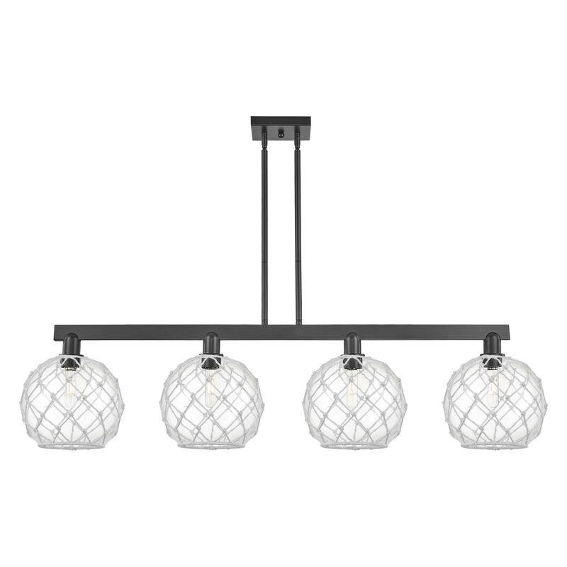 Bruno Marashlian Farmhouse Rope 53 Inch Linear Suspension Light by Innovations Lighting