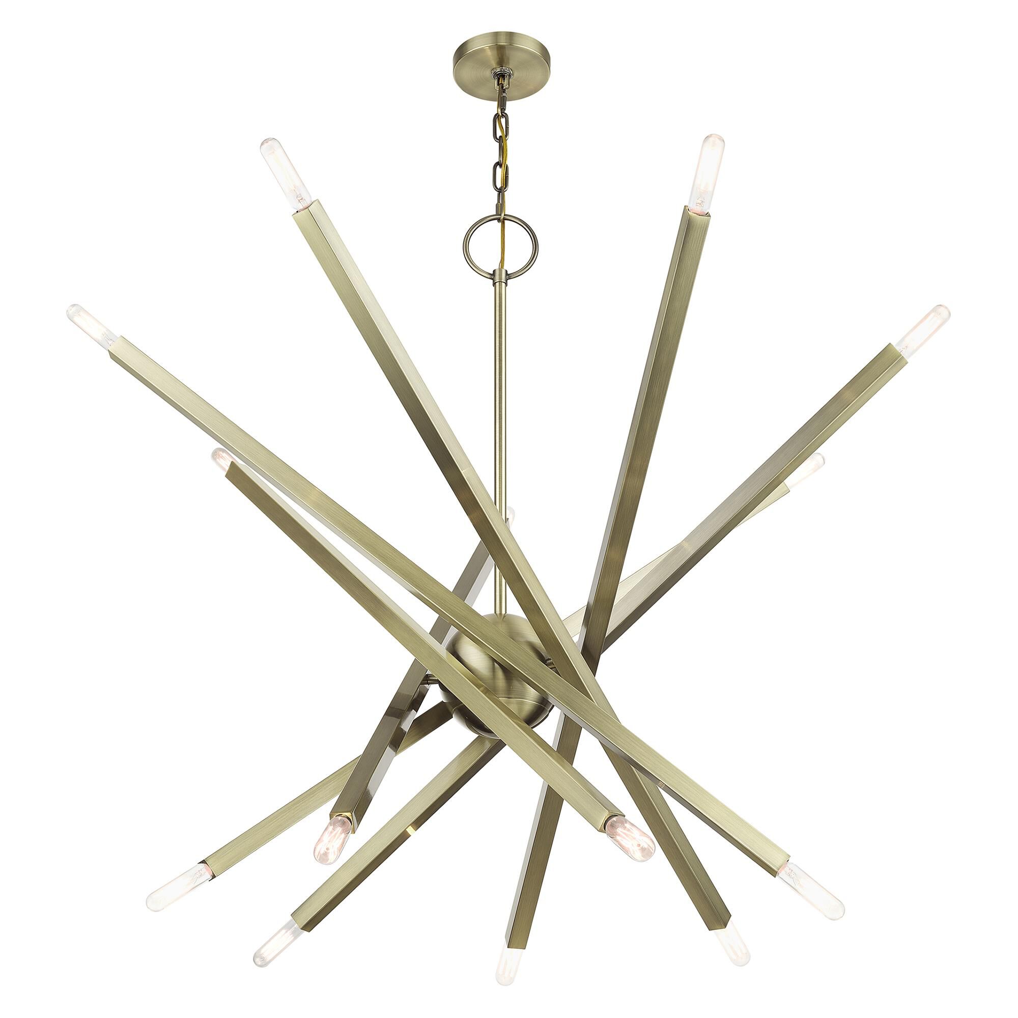 Monaco 40 Inch Chandelier by Livex Lighting