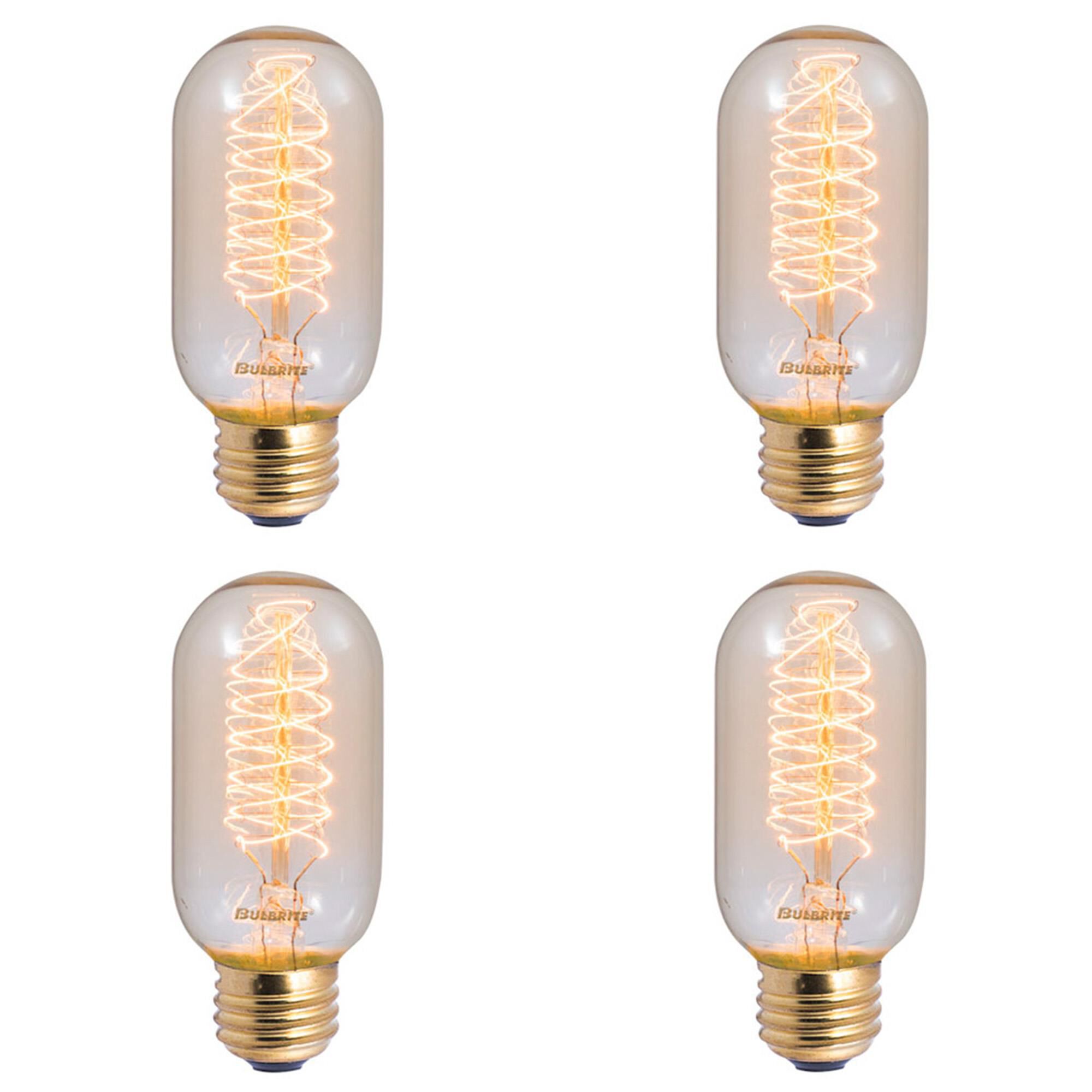 40 Watt 2200K T14 Incandescent Light Bulb,