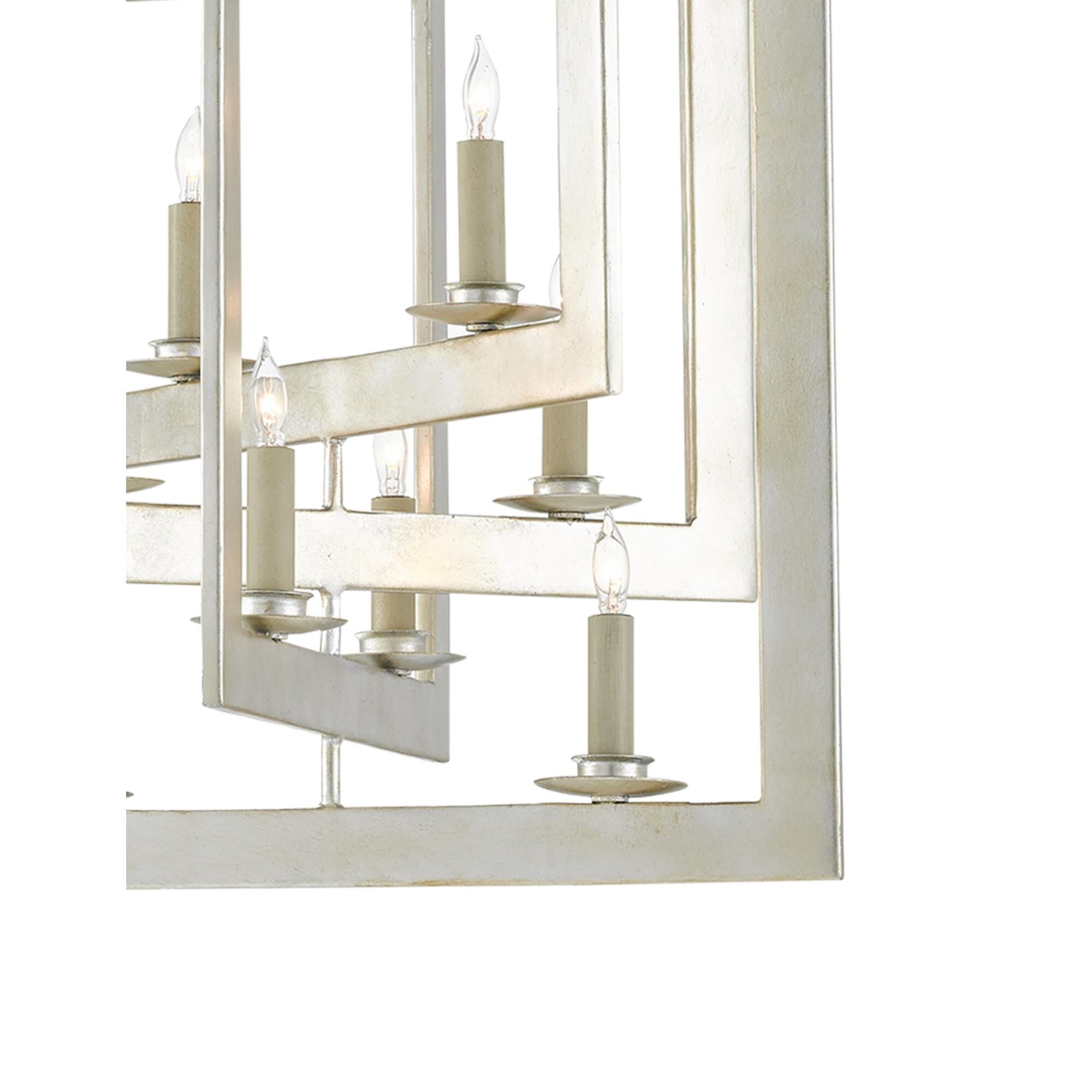 Middleton 20 Inch 8 Light Mini Chandelier by Currey and Company