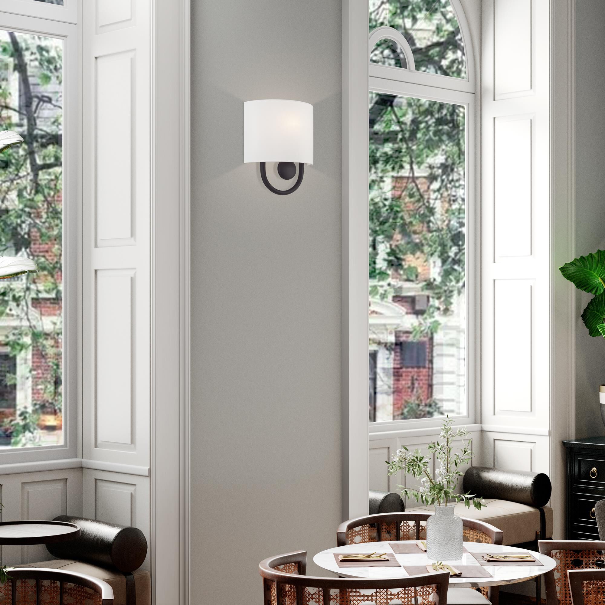 Stratton 9 Inch Wall Sconce by Livex Lighting