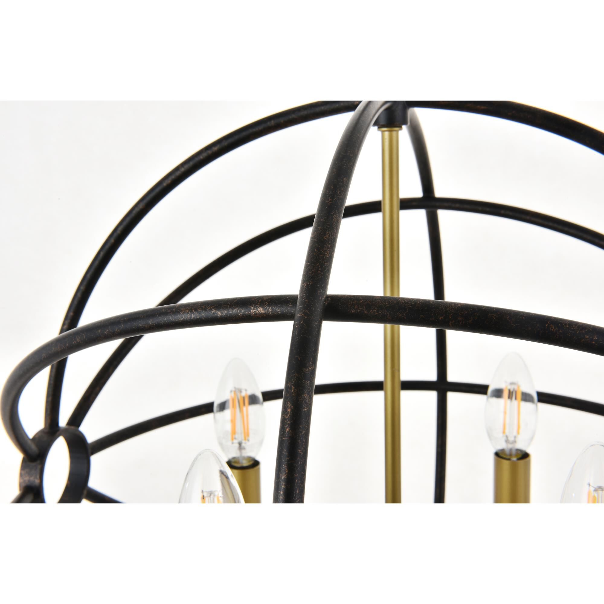 Octavia 18 Inch Large Pendant by Elegant Lighting