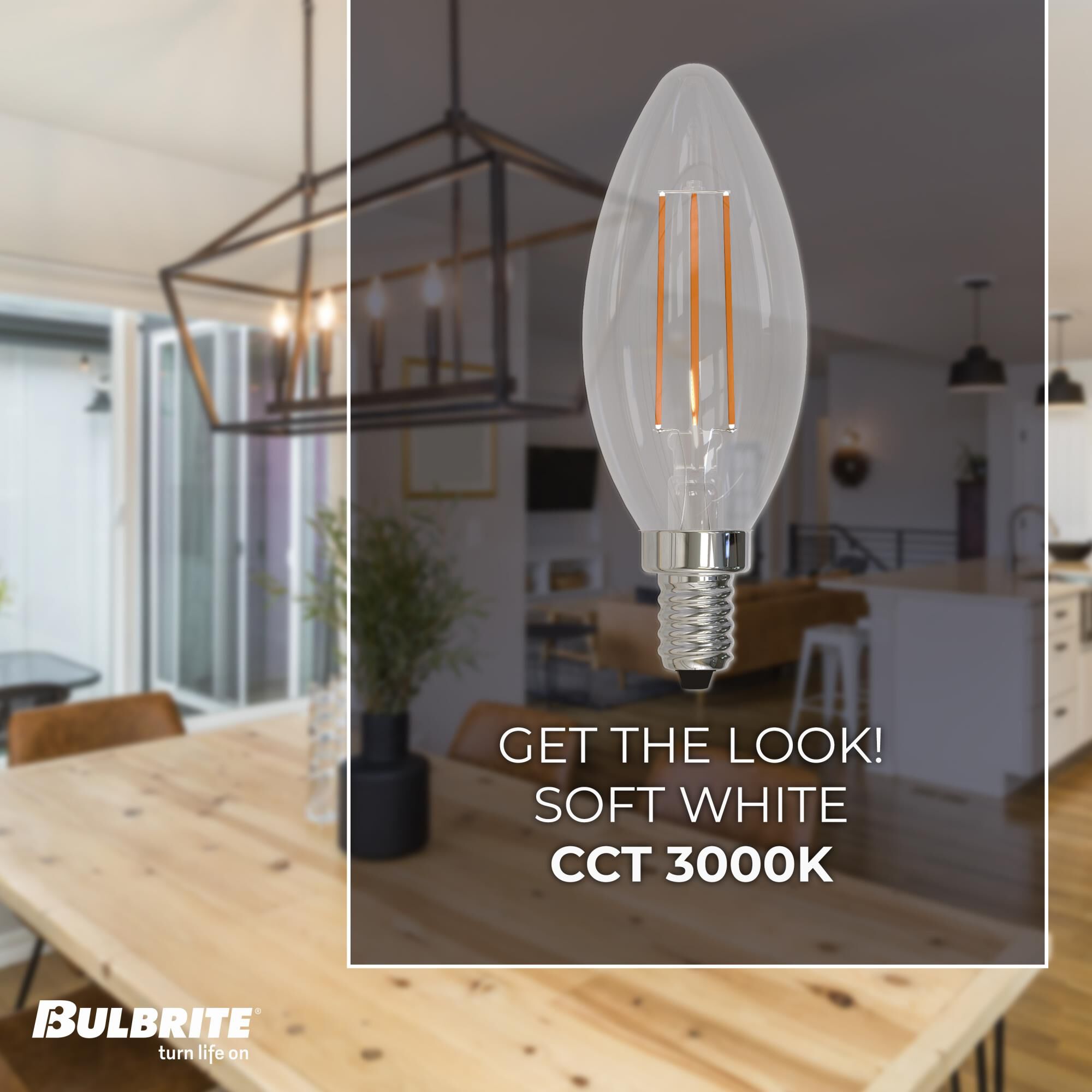 5 Watt 3000K B11 LED Light Bulb by Bulbrite