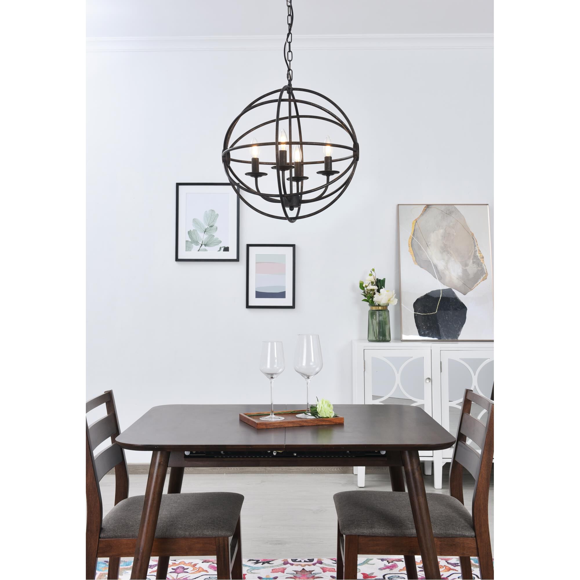 Octavia 18 Inch Large Pendant by Elegant Lighting