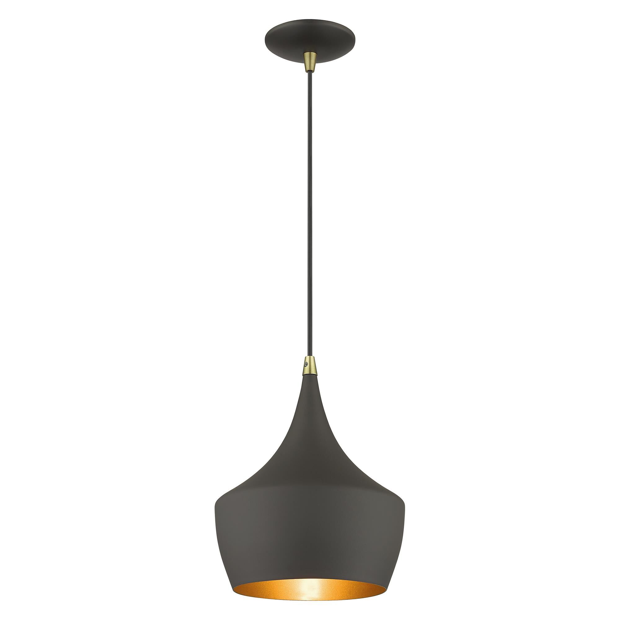 Livex Lighting Waldorf 9 Inch Mini Pendant