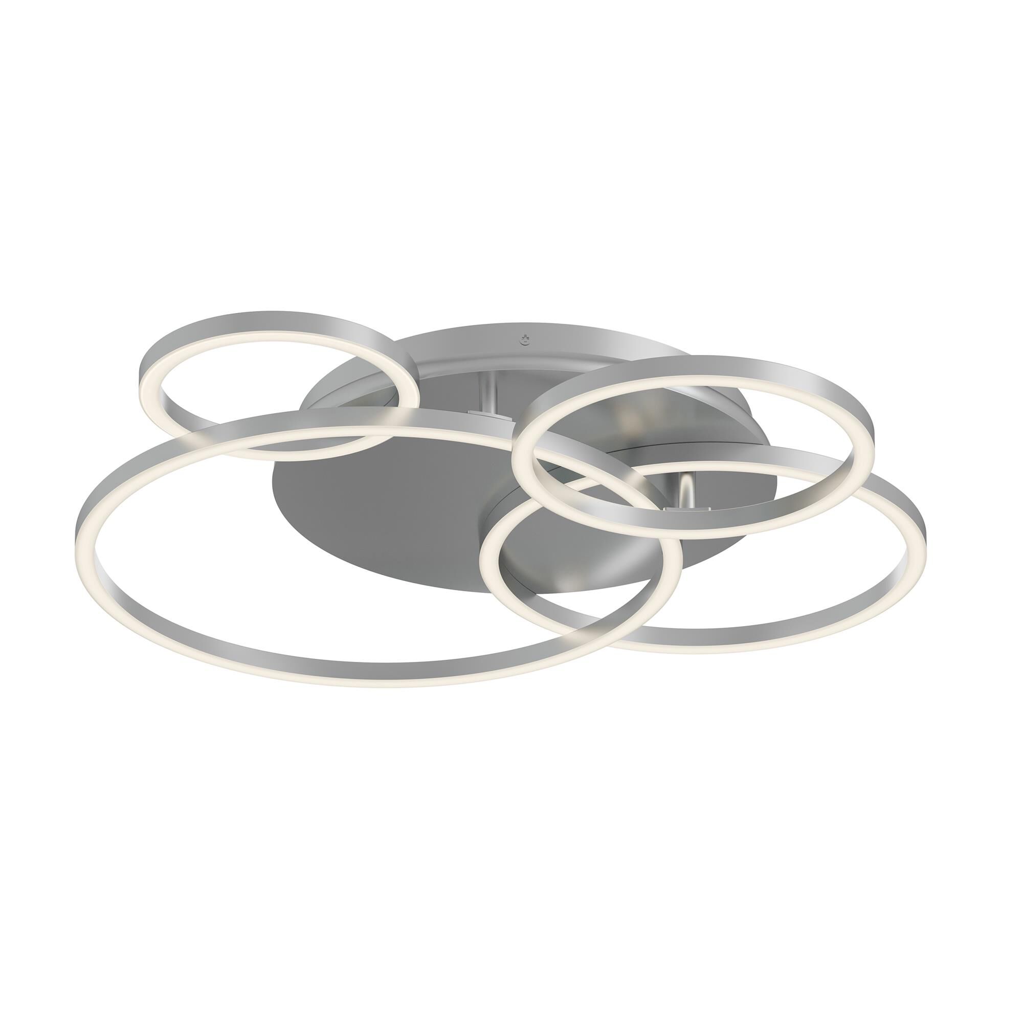 Shown in Satin Nickel finish and Frosted glass