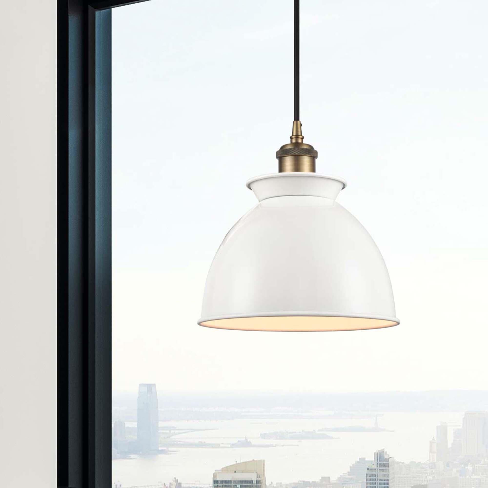 Shown in Brushed Brass finish