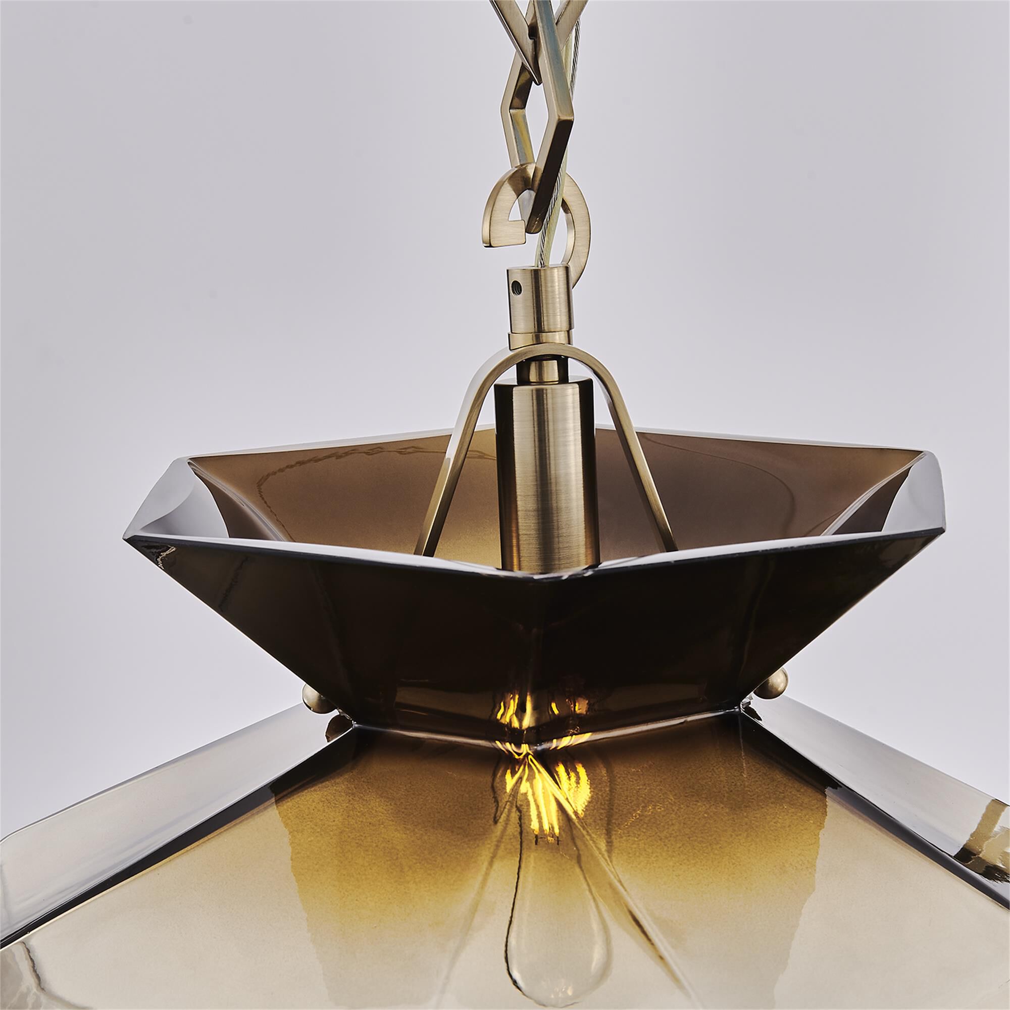 Shown in Winter Brass finish