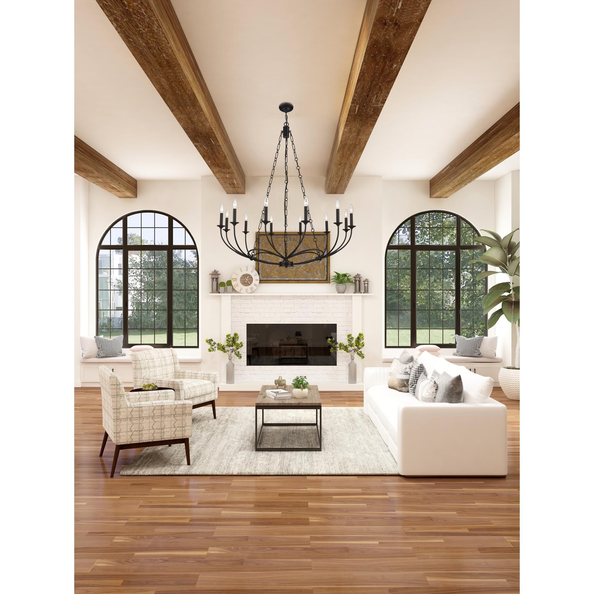 Arabella 43 Inch 12 Light Chandelier by Z-Lite