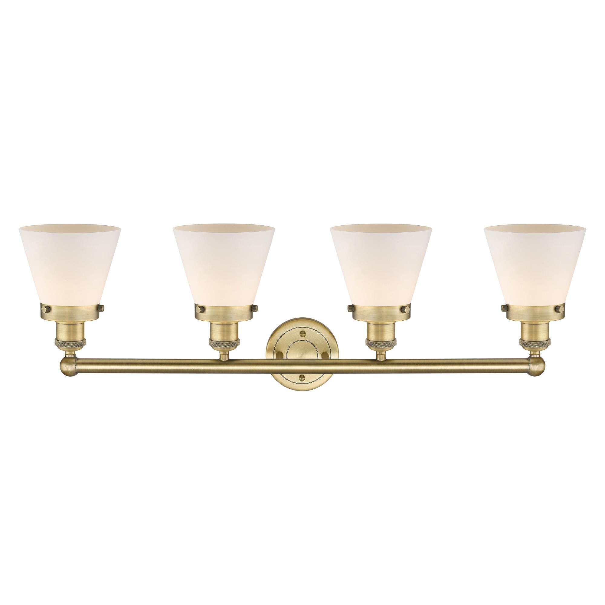 Bruno Marashlian Cone 33 Inch 4 Light Bath Vanity Light by Innovations Lighting