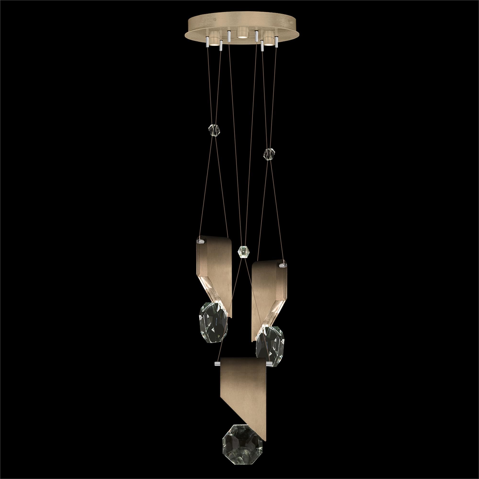 Shown with True crystal and False glass