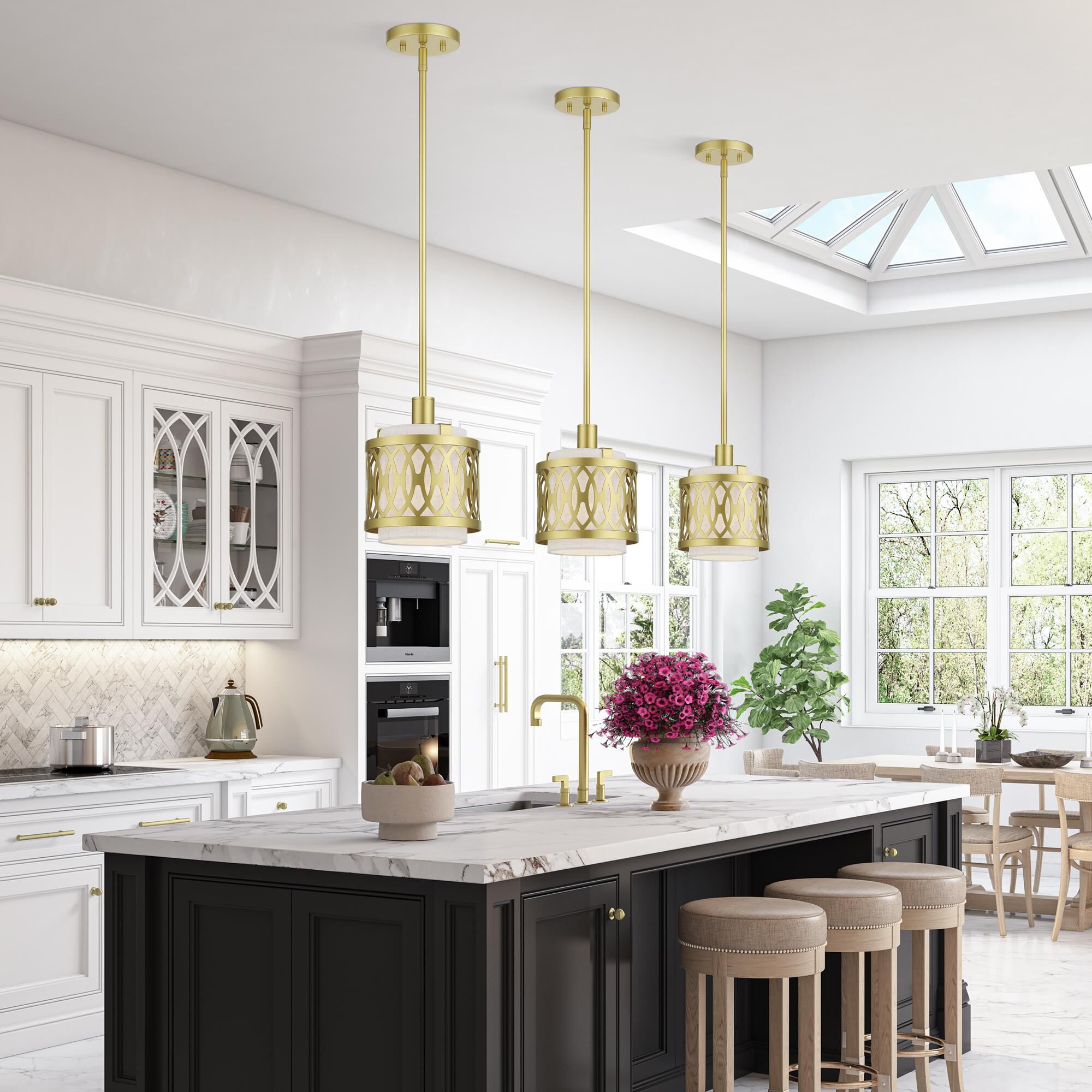 Vistaview 7 Inch Mini Pendant by Livex Lighting