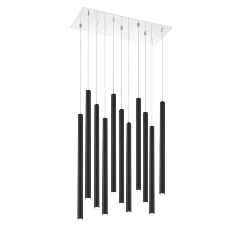 Forest 24 Inch 11 Light LED Linear Suspension Light by Z-Lite