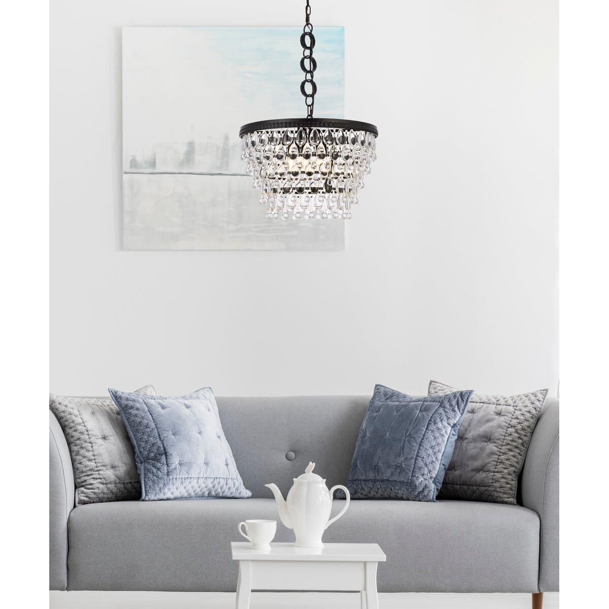 Nordic 19 Inch Large Pendant by Elegant Lighting