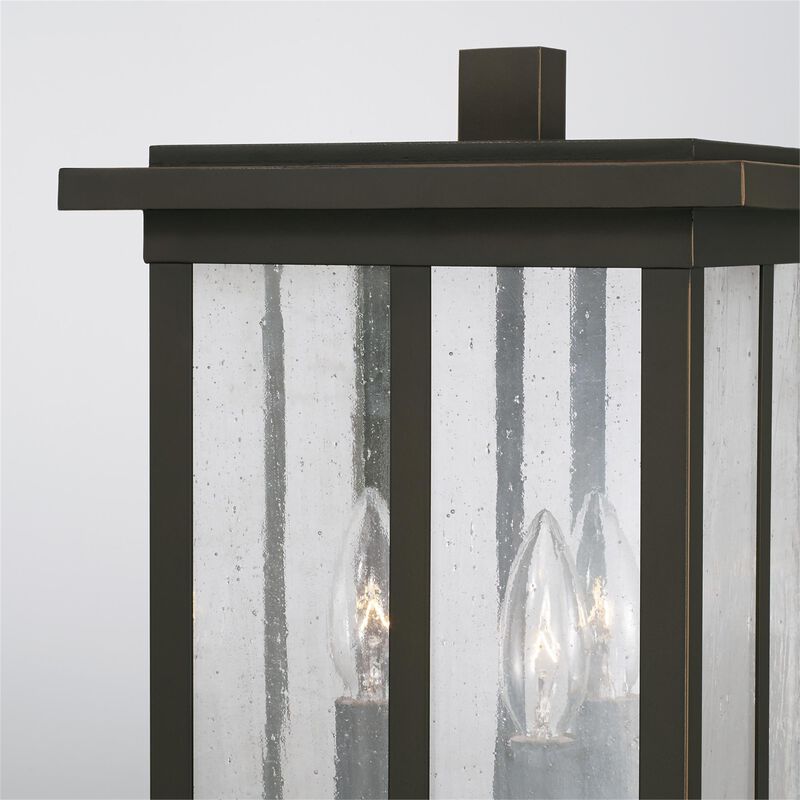 Barrett 18 Inch Tall 3 Light Outdoor Post Lamp by Capital Lighting Fixture Company