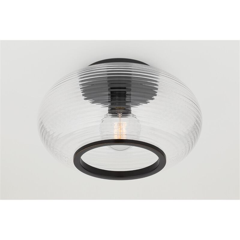 Maggie 13 Inch Semi Flush Mount by Mitzi