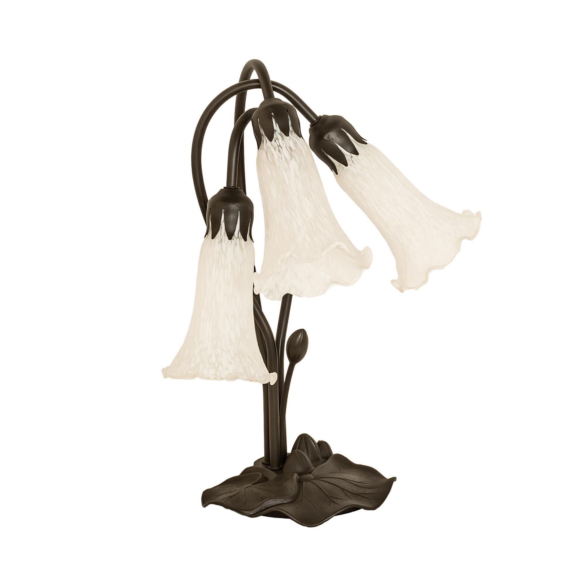 White 16 Inch Accent Lamp by Meyda Lighting