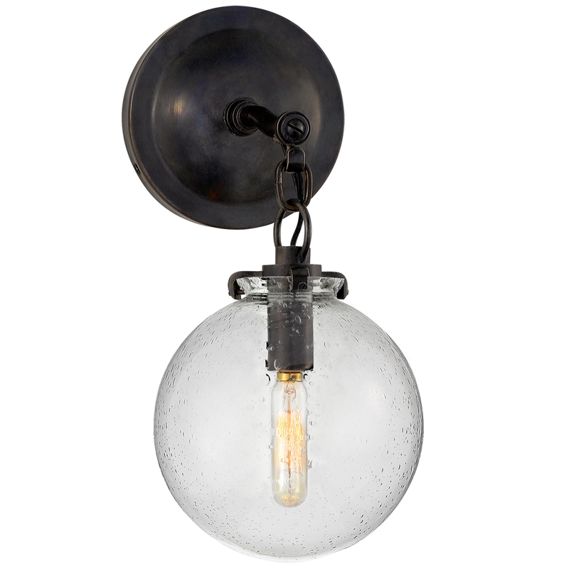 Visual Comfort Signature Collection Thomas O'Brien Katie 12 Inch Wall Sconce