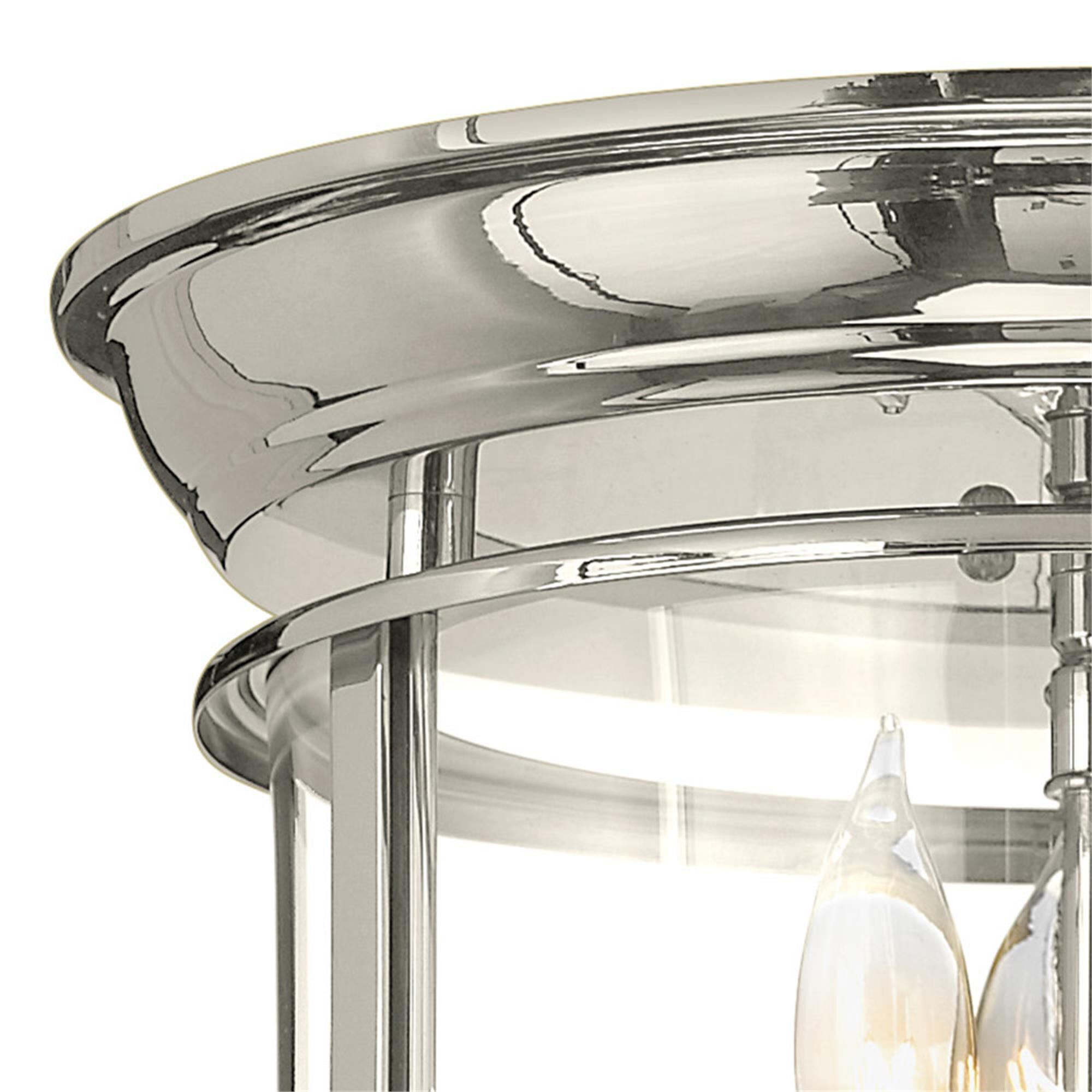 Gentry 12 Inch 3 Light Flush Mount,