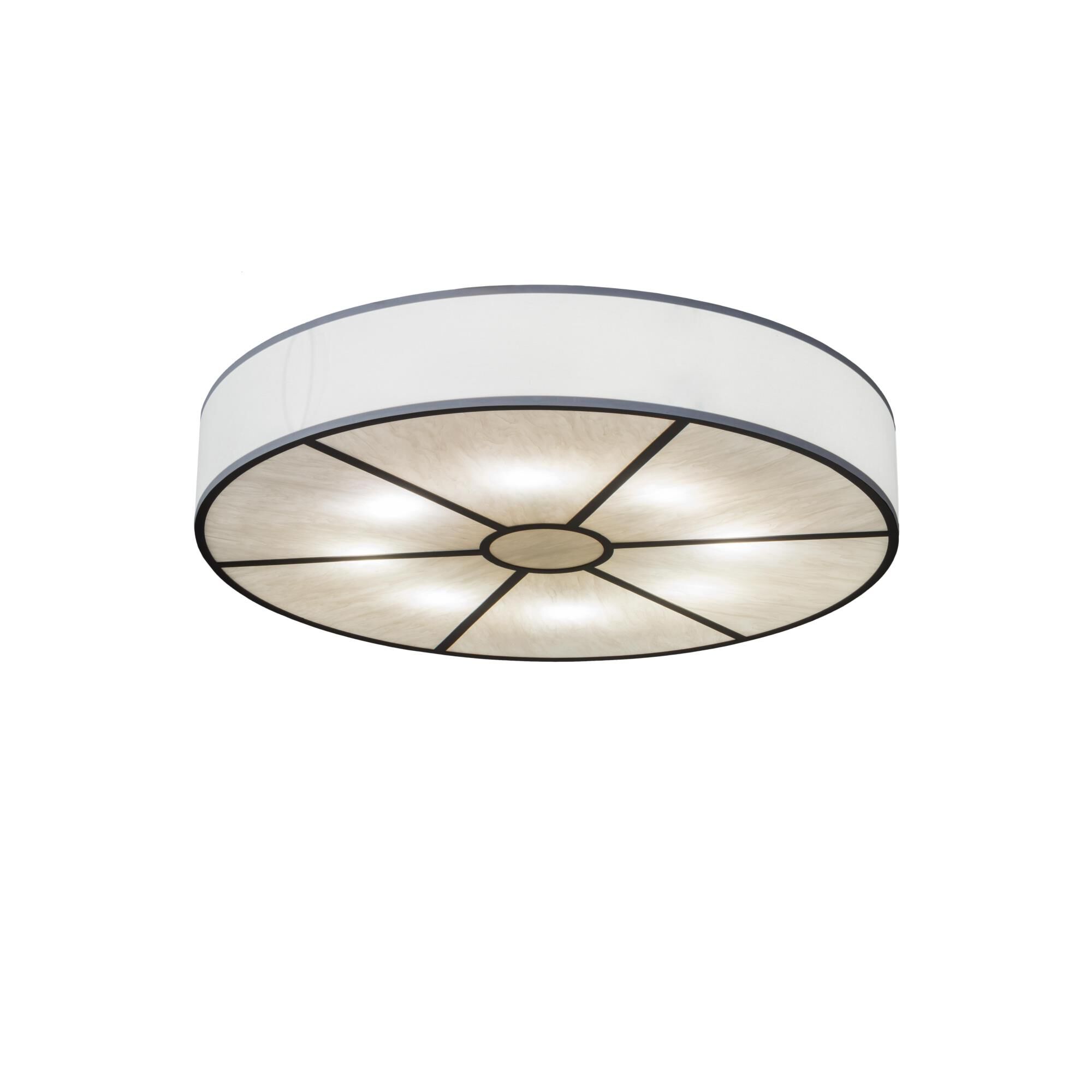 48 Inch 8 Light Semi Flush Mount by Meyda Lighting