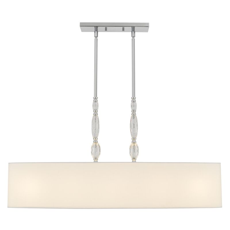 Stone 42 Inch Linear Suspension Light by Quoizel