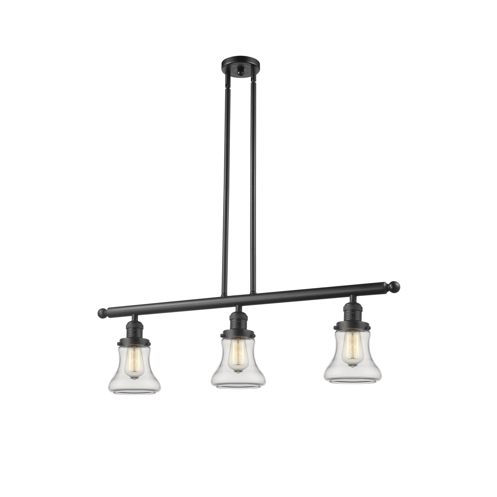 Bruno Marashlian Bellmont 36 Inch 3 Light Linear Suspension Light by Innovations Lighting