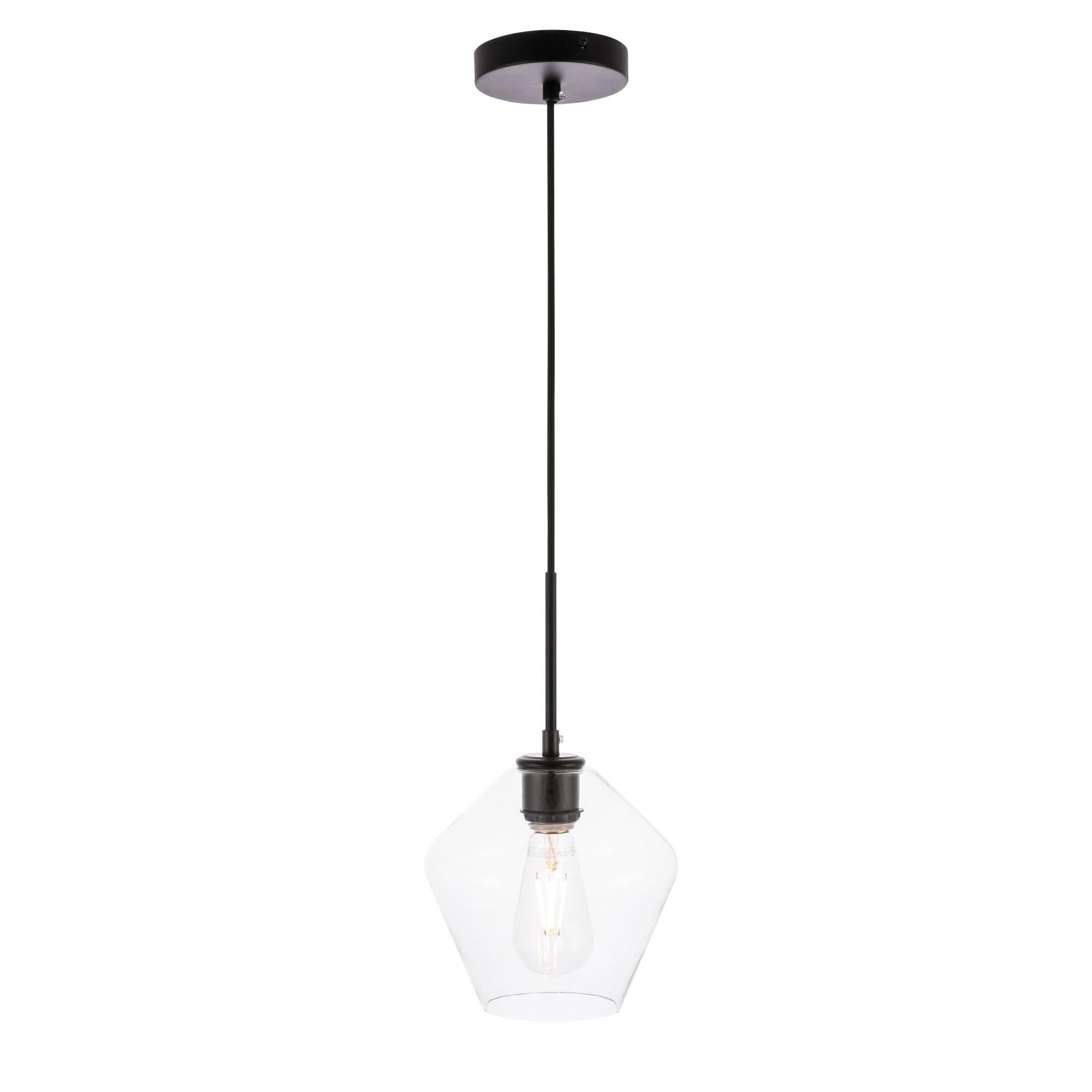 Gene 8 Inch Mini Pendant by Elegant Lighting