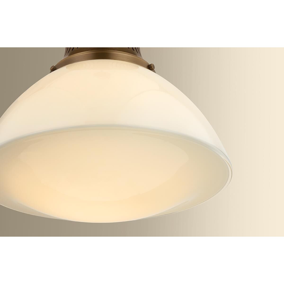 Shown in Historic Bronze finish and Opal Glossy glass