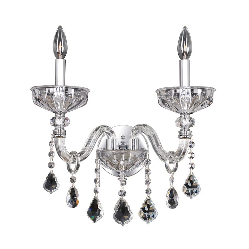 Clovio Medium 2 Light Wall Sconce by Allegri