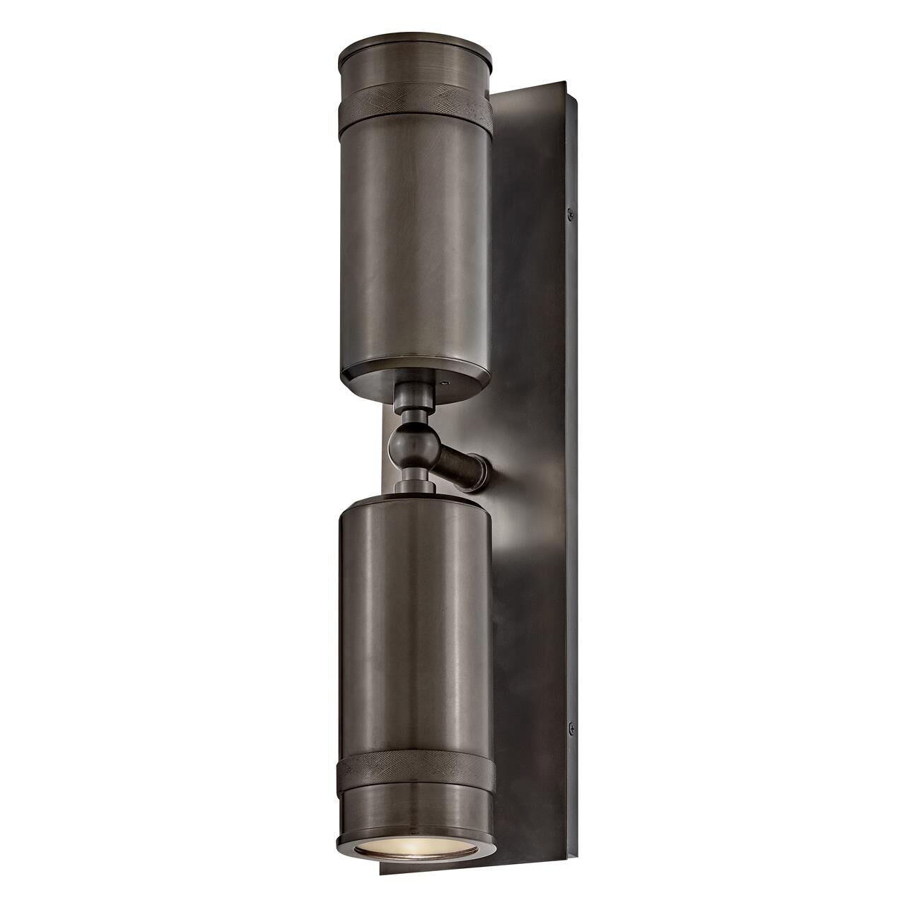 Pratt 19 Inch Tall 2 Light Outdoor Wall Light by Hinkley Lighting