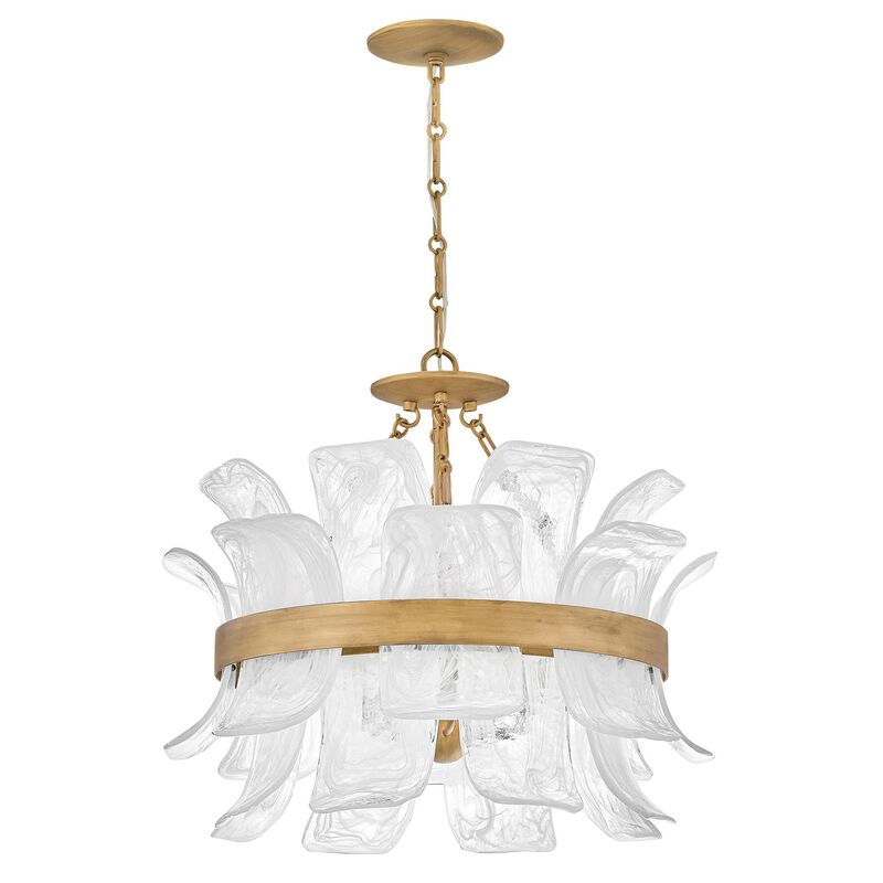 Fleur 26 Inch Chandelier by Fredrick Ramond