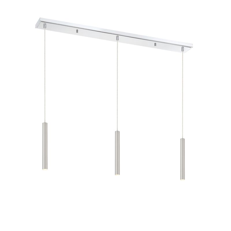 Forest 46 Inch 3 Light LED Linear Suspension Light by Z-Lite