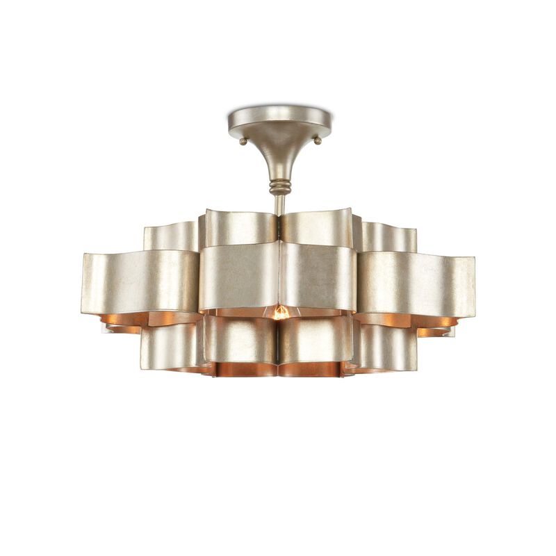 Grand Lotus 20 Inch Pendant Light by Currey & Company