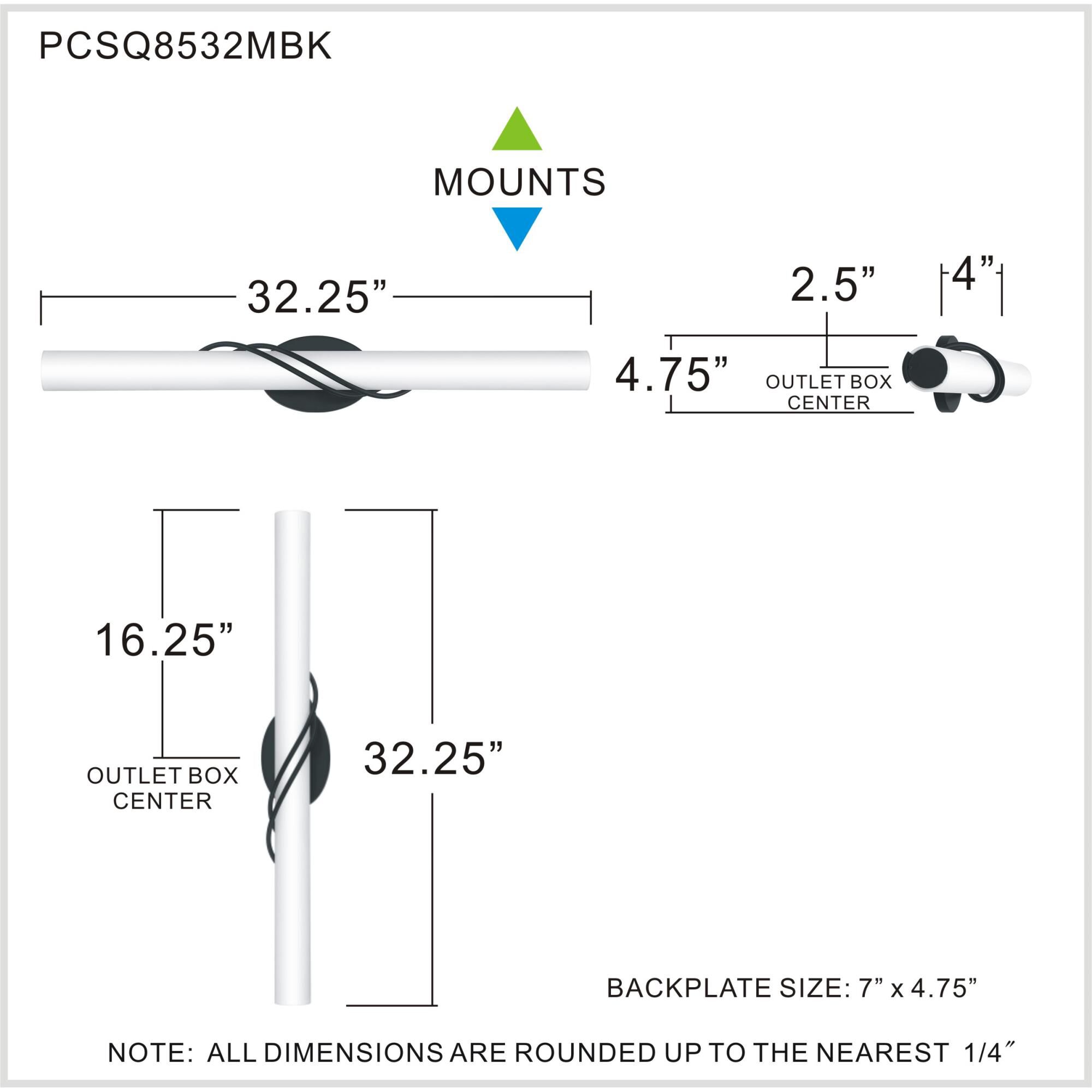 Quoizel Platinum Collection Serenade 32 Inch LED Bath Vanity Light