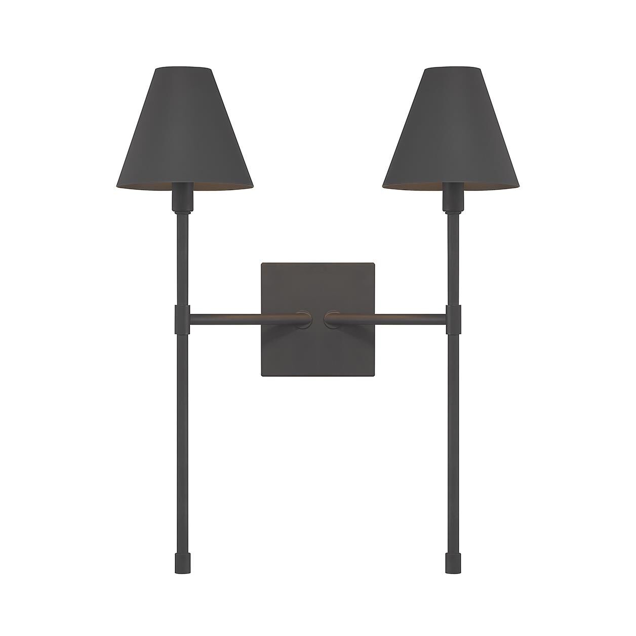 Shown in Matte Black finish and Metal shade