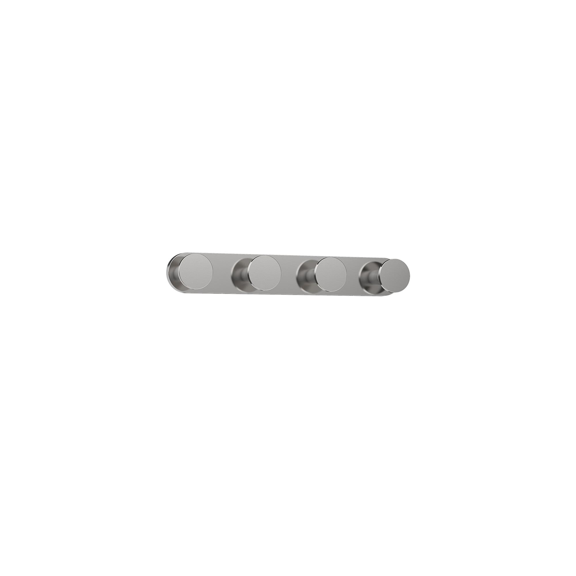 Shown in Brushed Nickel finish and Frosted Acrylic glass
