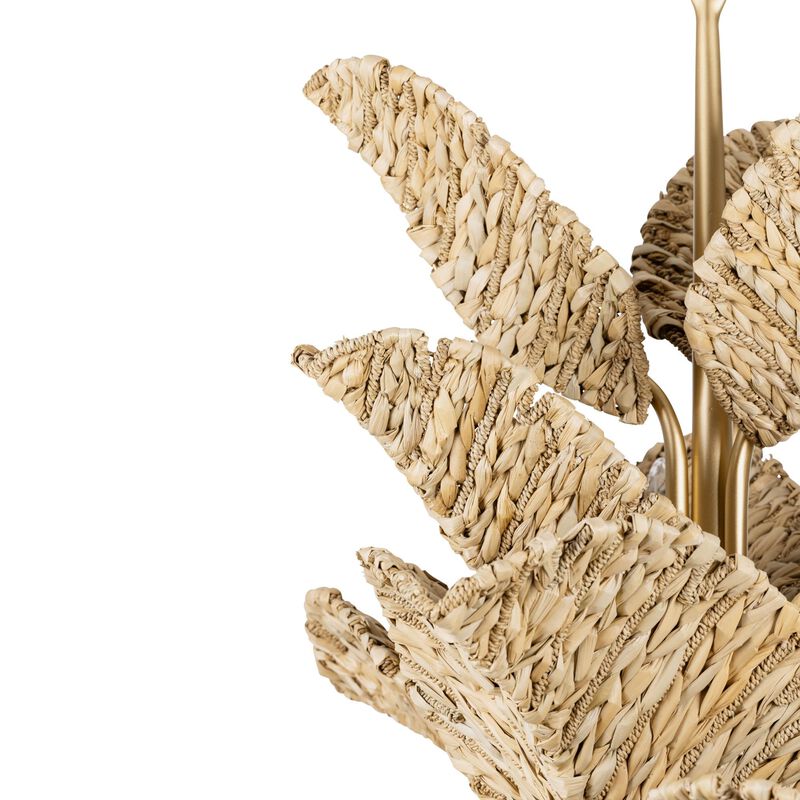 Ron Henderson Banana Leaf Chandelier by Varaluz