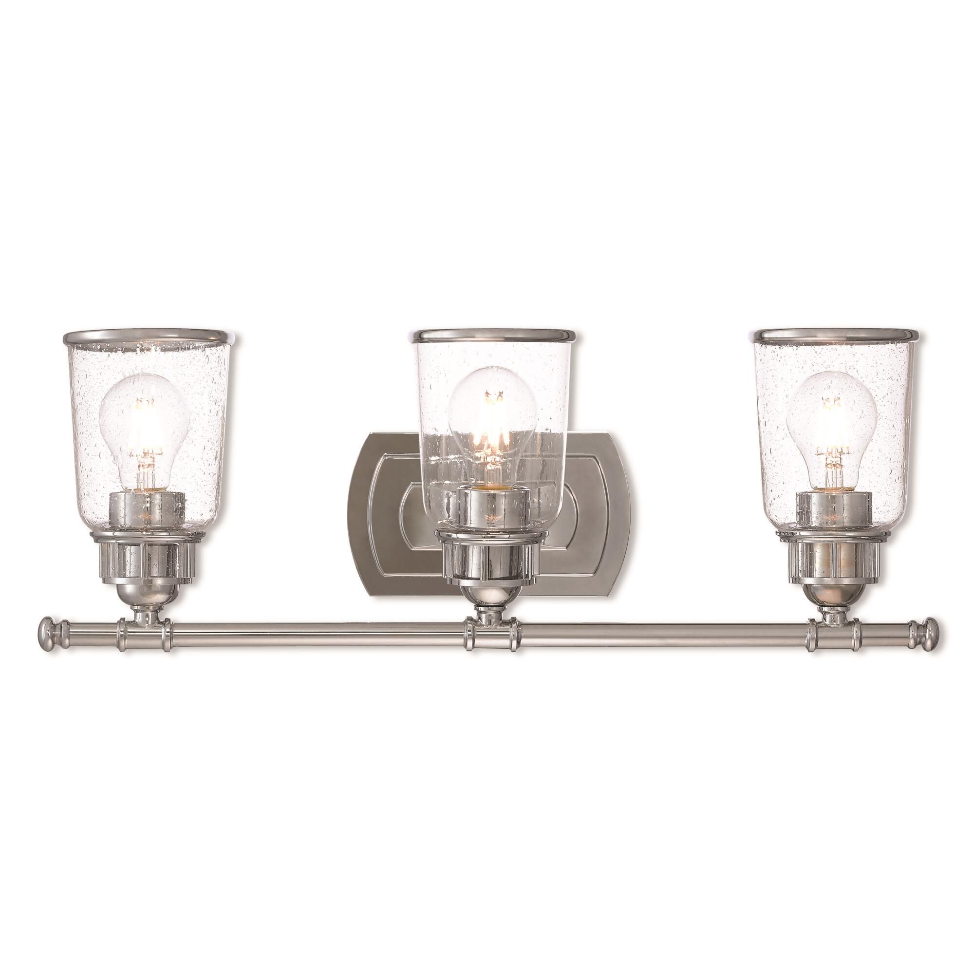 Lawrenceville 23 Inch 3 Light Bath Vanity Light by Livex Lighting