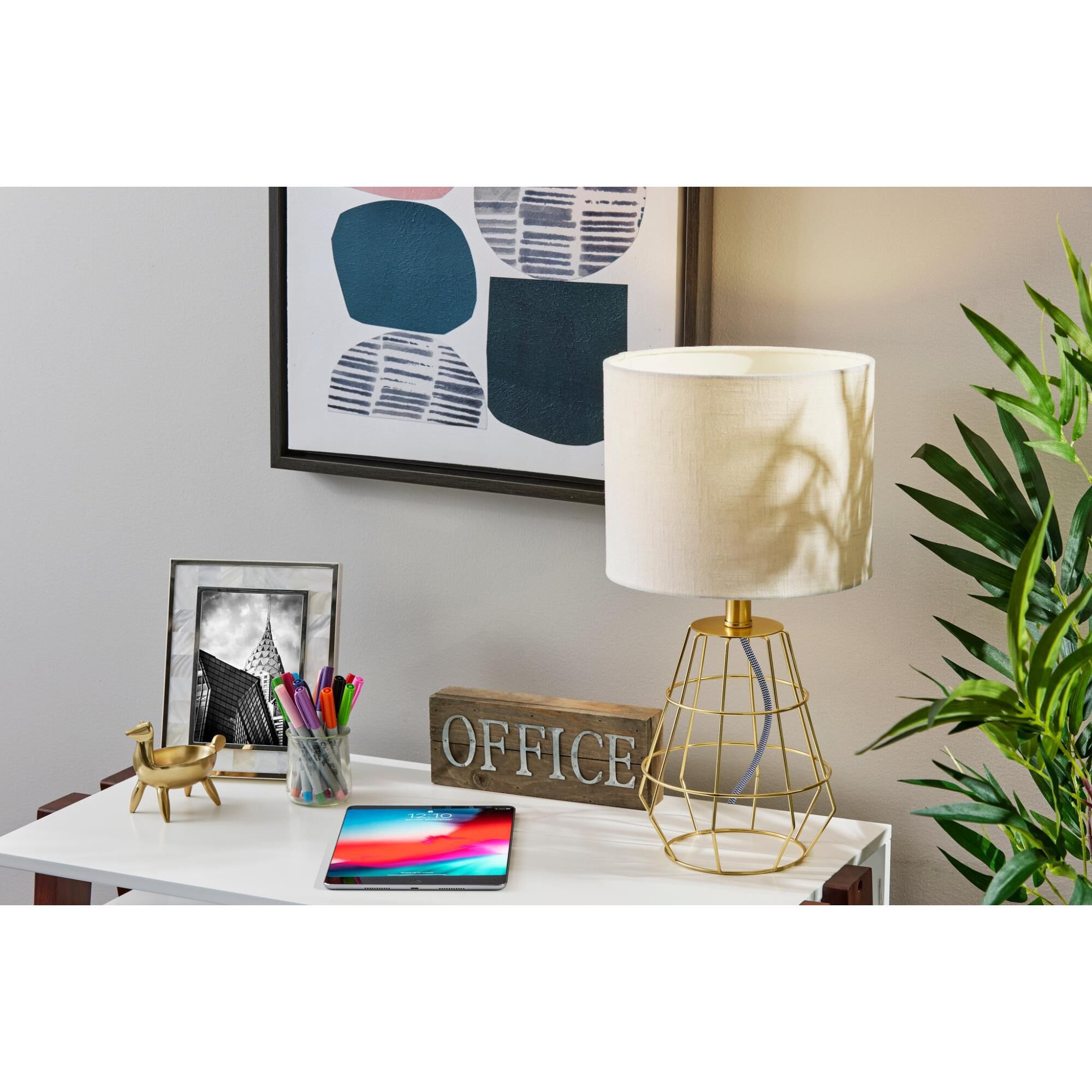 Victor 19 Inch Table Lamp by Adesso