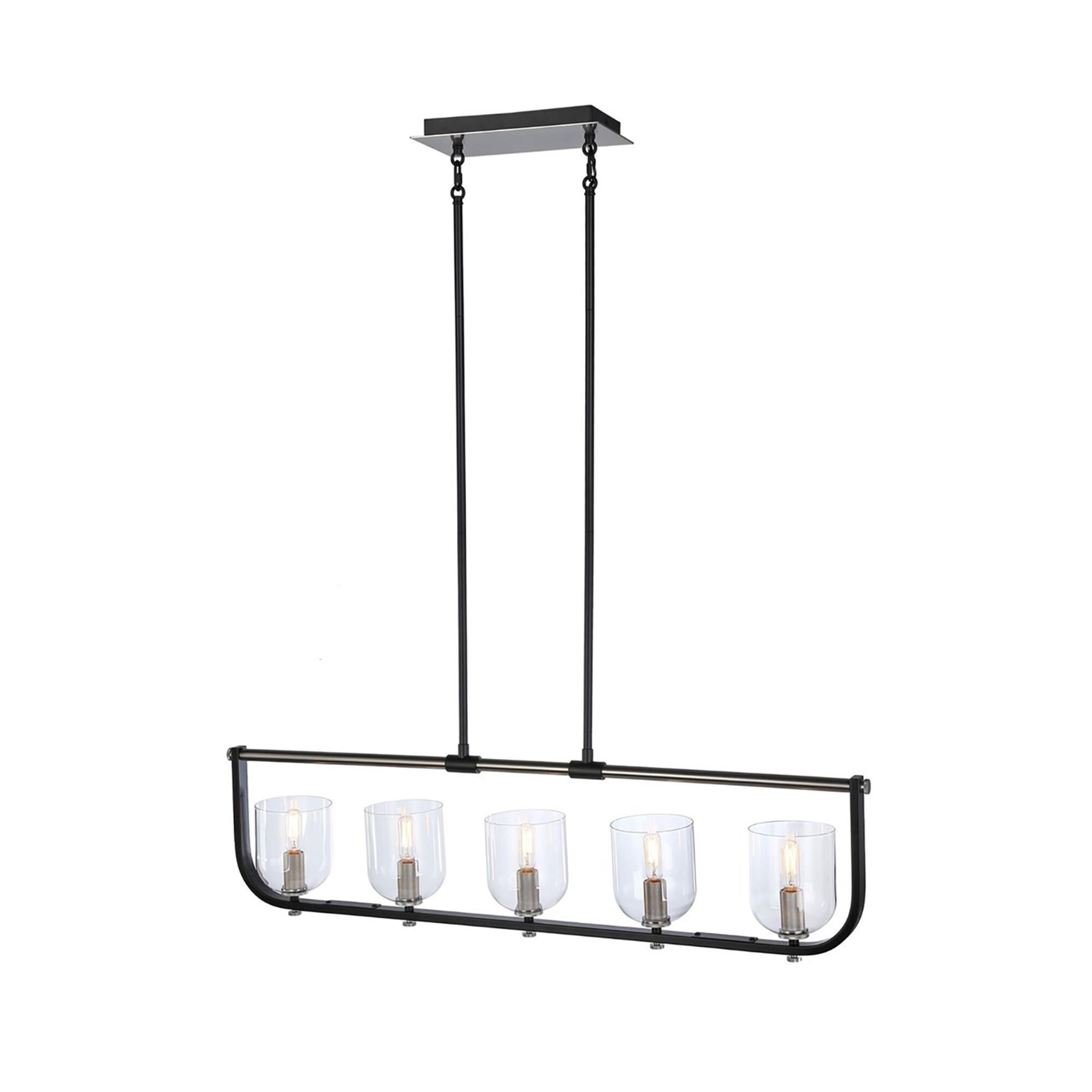 Kevin Kraemer Cheshire 40 Inch 5 Light Linear Suspension Light,