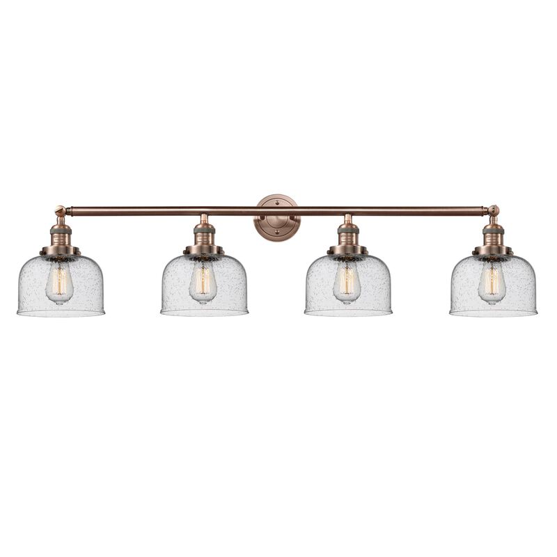 Bruno Marashlian Large Bell 44 Inch 4 Light Bath Vanity Light by Innovations Lighting