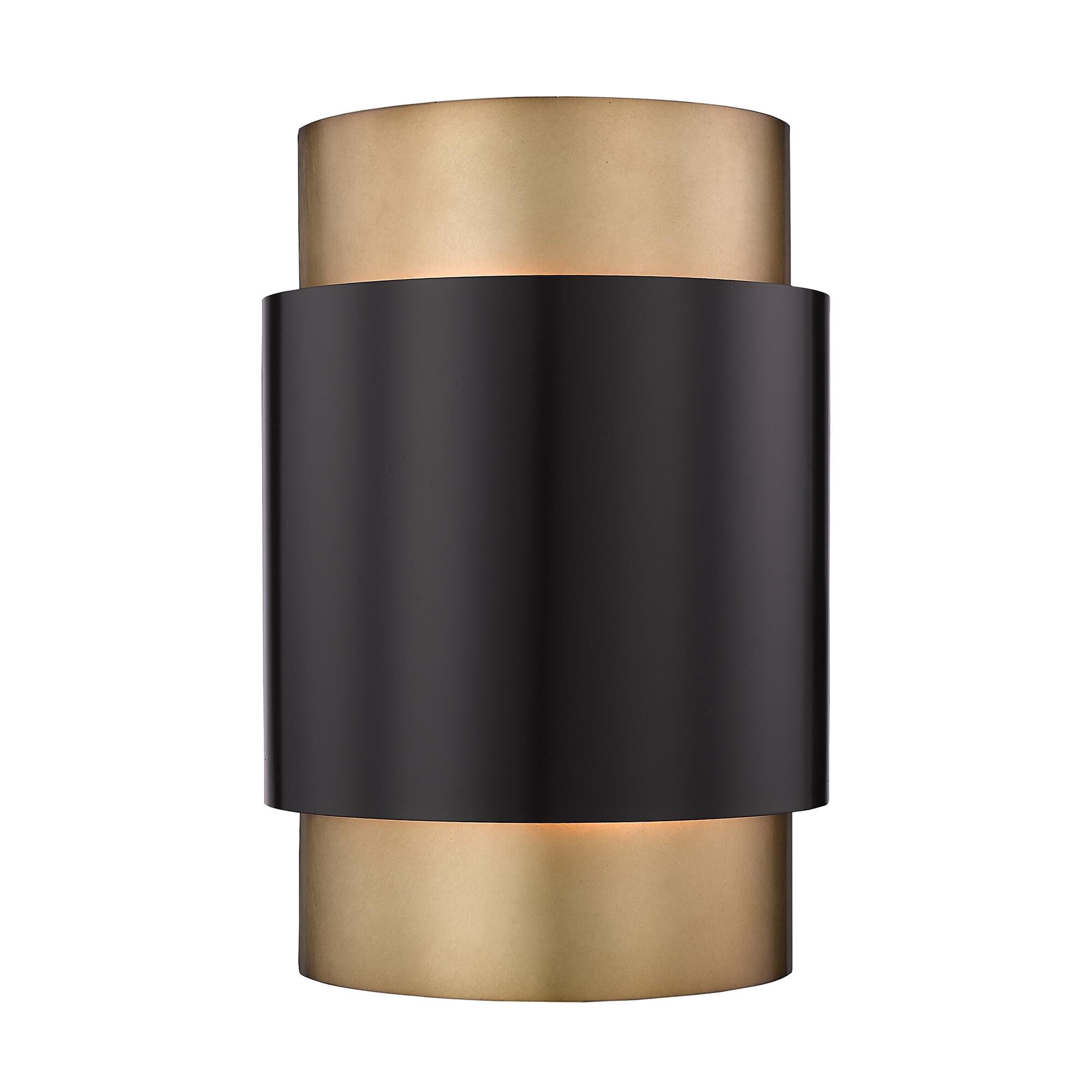 Shown in Bronze and Rubbed Brass finish and Steel shade