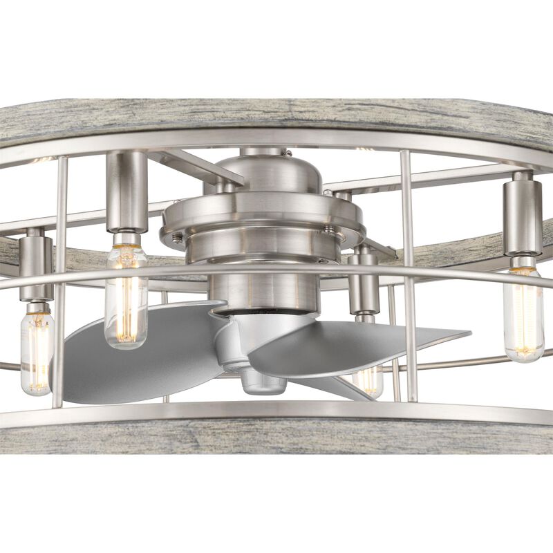 Haven 22 Inch Chandelier Ceiling Fan with Light Kit by Hunter Fan